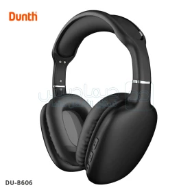  Casque bluetooth sans fil, microphone intégré, cache-oreilles protéines souples, casque sans fil stéréo HiFi DUNTH DU-B606