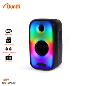 Ampli haut parleur sans fil à batterie rechargable, enceint bluetooth 2000W DUNTH DU-SP120