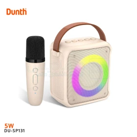  Ampli haut parleur sans fil à batterie rechargable, enceint bluetooth avec microphone karaoke 1500W DUNTH DU-SP131