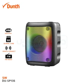  Ampli haut parleur sans fil à batterie rechargable, enceint bluetooth 2000W DUNTH DU-SP135