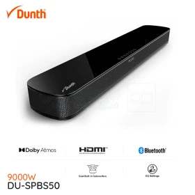  Haut-parleur de cinéma maison Bluetooth, sans fil, AUX optique, filaire, barre de son 9000W, son stéréo 3D, caisson de basses, système sonore TV DUNTH DU-SPBS50