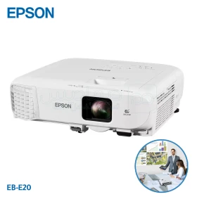 Projecteur domestique data show 3400 lumens XGA HDMI EPSON EB-E20