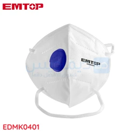  Masque Anti-poussière Pour Protection Avec Valve EMTOP EDMK0401