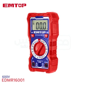  Multimètre Numérique 600V EMTOP EDMR16001