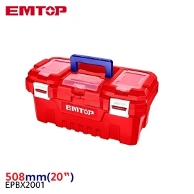  Boîte à outils portative en plastique 508mm EMTOP EPBX2001