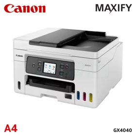 Imprimante multifonction professionnelle couleur A4, réservoirs d'encre intégrés Canon MAXIFY GX4040