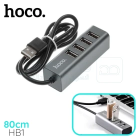  USB Hub 4 Port  avec longueur de câble de 80cm HOCO. HB1