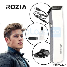  Tondeuse à cheveux professionnelle, rasoir électrique pour coiffeur, avec câble et Rechargeable ROZIA HQ207