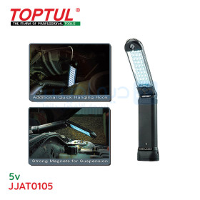  Lampe Rechargeable avec batterie de 3.7v TOPTUL JJAT0105