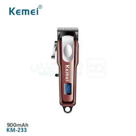  Tondeuse à cheveux et barbe professionnelle rechargeable 900 mAh KEMEI KM-233