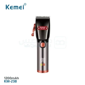  Tondeuse à cheveux professionnelle pour barbe rechargeable 3W 1200mAh KEMEI KM-238
