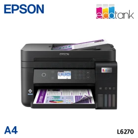 Imprimante et scanner multifonction à jet d'encre A4 avec réservoirs d'encre rechargeables EPSON EcoTank L6270