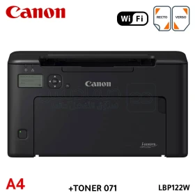 Imprimante laser monochrome A4, 29ppm, Impression recto verso, +TONER 071, Wi-Fi CANON LBP122W