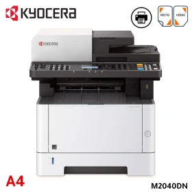 Imprimante Laser Monochrome A4 Multifonction, Impression Recto-Verso, Scanner et Copieur, Vitesse 42 ppm KYOCERA ECOSYS M2040dn