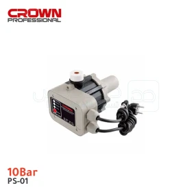 Régulateur de pression d'eau pour pompe à eau automatique, cerveau suppresseur 1100W 10Bar CROWN PS-01