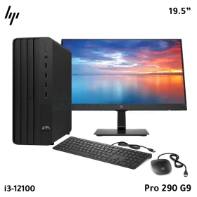 PC ordinateur , Intel Core i3-12100, 8GB RAM DDR4 SSD 256GB, ecran 19.5 pouces, Sans graveur HP Pro 290 G9