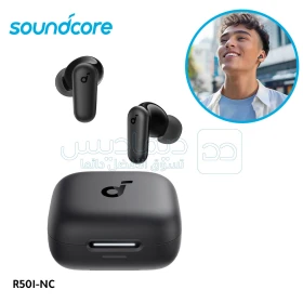 Écouteurs sans fil, écouteurs bluetooth 5.4 deep bass bluetooth, écouteurs bluetooth dans les écouteurs sans fil à suppression de bruit, 45H couleur noir Soundcore by ANKER R50I-NC