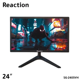 Ecran 24″ Full-HD 60Hz HDMI/ VGA REACTION SG-2405VH