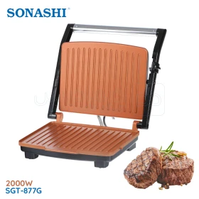  Presse Panini et Barbecue 2000W SONASHI SGT-877G