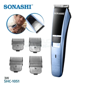  Tondeuse À Cheveux Rechargeable Sans Fil 3W Couleur Bleu SONASHI SHC-1051