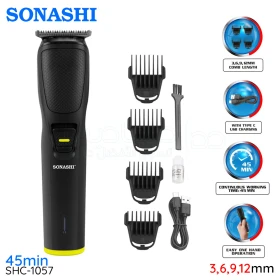  Tondeuse à cheveux rechargeable avec lampe LED 5W SONASHI SHC-1057