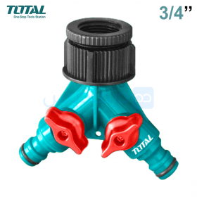  Connecteur de tuyau en plastique taille 3/4 TOTAL THHC1202