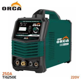 Poste à souder Courant 20-250A - Tension AC 220V - Soudage TIG/MMA ORCA TIG250E