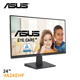 Moniteur gaming Full HD 24", 100Hz, réponse rapide de 1ms ASUS Eye Care VA24EHF