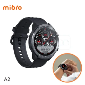  Montre intelligente imperméable IP68 noir deux bracelets de change MIBRO A2