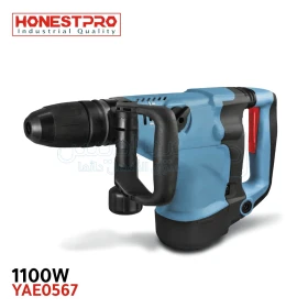 Marteau perforateur électrique 2 fontions 1100W HONESTPRO YAE0567