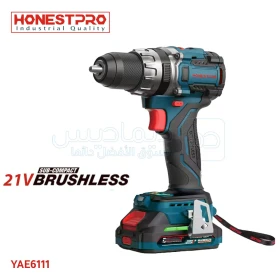 Visseuse & perceuse sans fil avec batterie et chargeur 21V BRUSHLESS HONESTPRO YAE6111