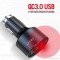Chargeur de Voiture LDNIO C703Q 3.6A 3 USB Charge Rapide QC3.0
